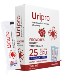 Uripro 1500mg 25 Billion CFU 14 Sachets