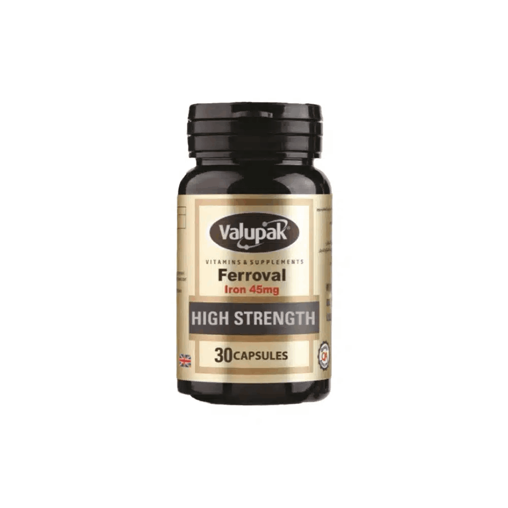 Valupak Ferro Val 30 Capsules