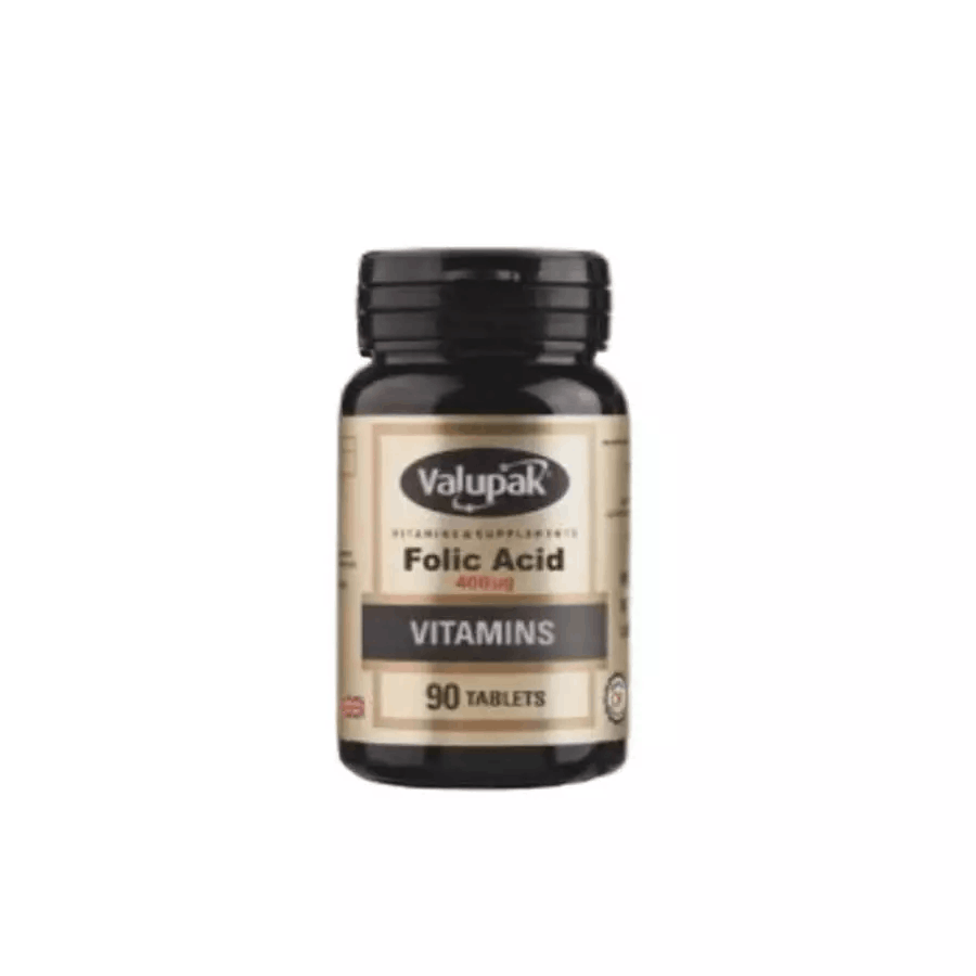 Valupak Folic Acid 400Mg 90 Tablet
