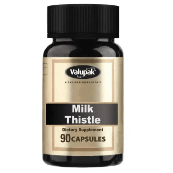 Valupak Milk Thistle 200 mg 90 Capsules
