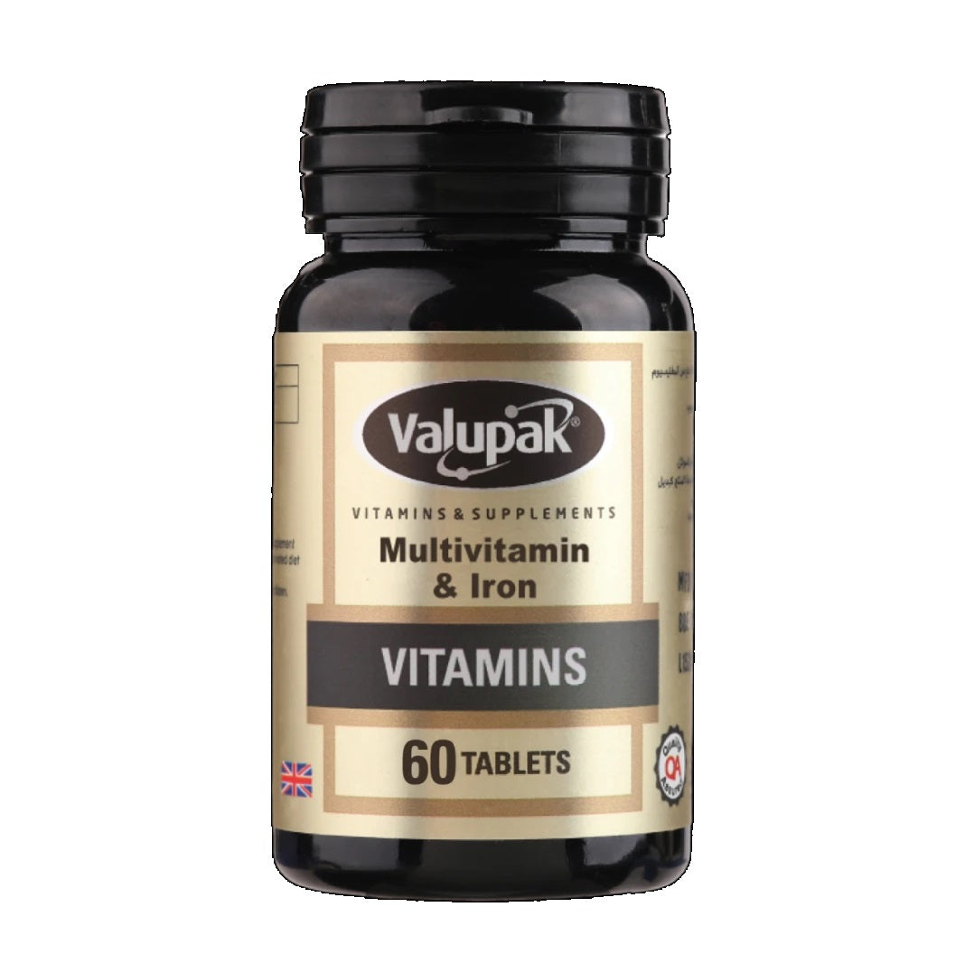 Valupak Multivitamin & Iron 60 Tablets