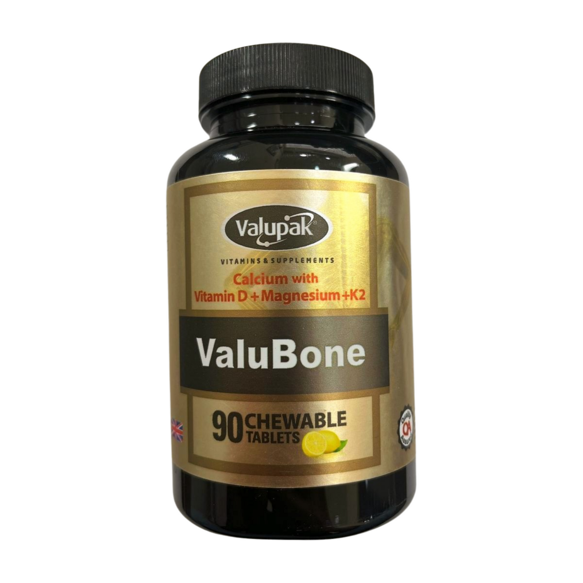 Valupak ValuBone 90 Chewable Tablets Lemon Flavour
