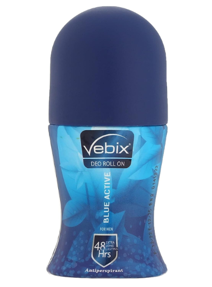 Vebix Blue Active Male Roll On 50ml