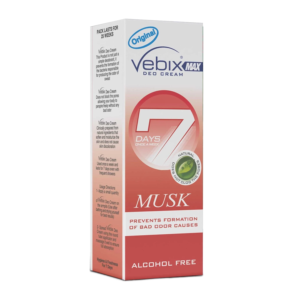 Vebix Deodorant Cream Musk 25ml