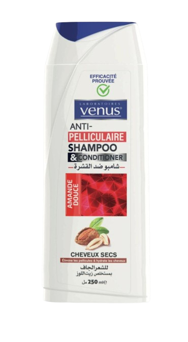Venus Anti-Pelliculaire Almond Shampoo & Conditioner 250ml