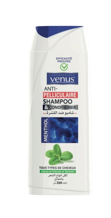 Venus Anti-Pelliculaire Menthol Shampoo & Conditioner 250ml
