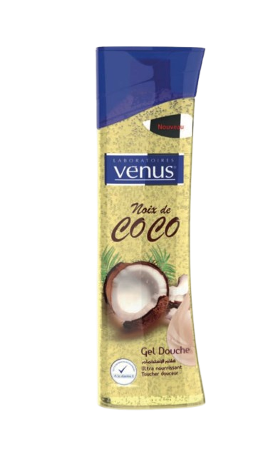 Venus Coconut Douche Exfoliant Gel 240ml