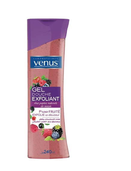 Venus Grapeseed Douche Exfoliant Gel 240ml