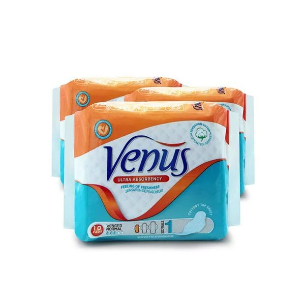 Venus Winged Normal 10 Pads