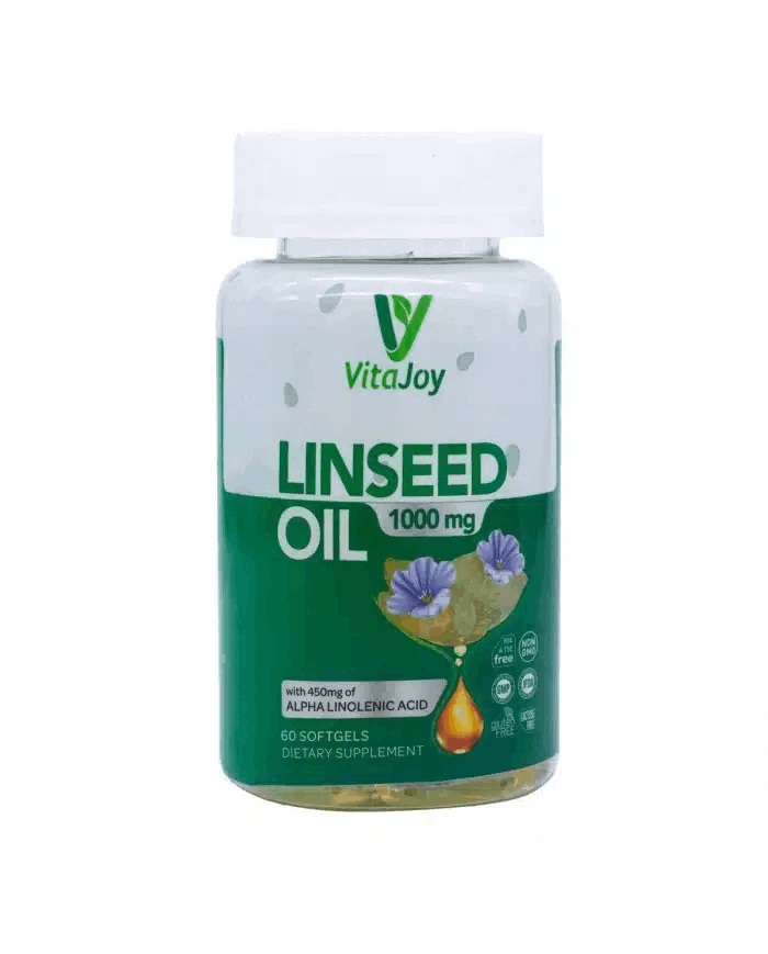 Vita Joy Linseed Oil 1000mg 60 Capsules