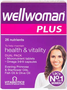 Vitabiotic Wellwoman Plus Tablet 56