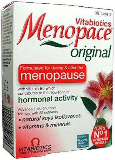 Vitabiotics Menopace 30 Capsules