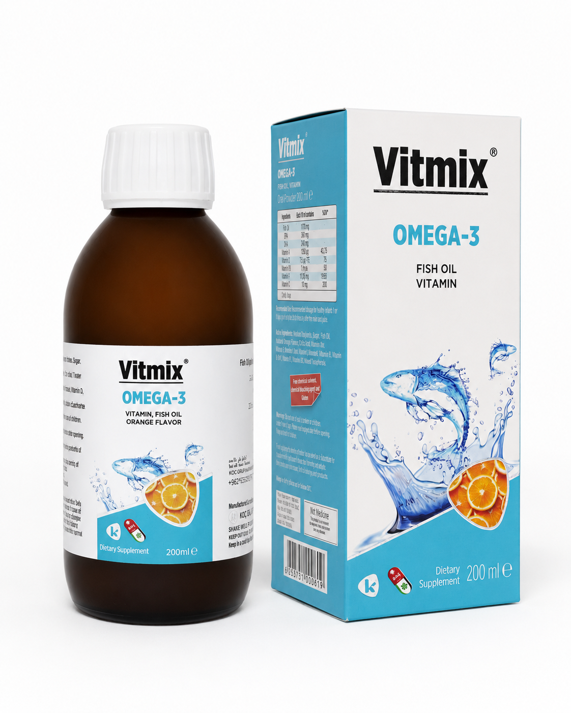 Vitmix Omega-3 Syrup 200ml