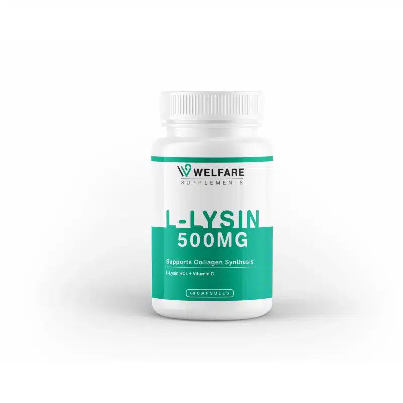 Welfare L-Lysine 500mg 60 Capsules