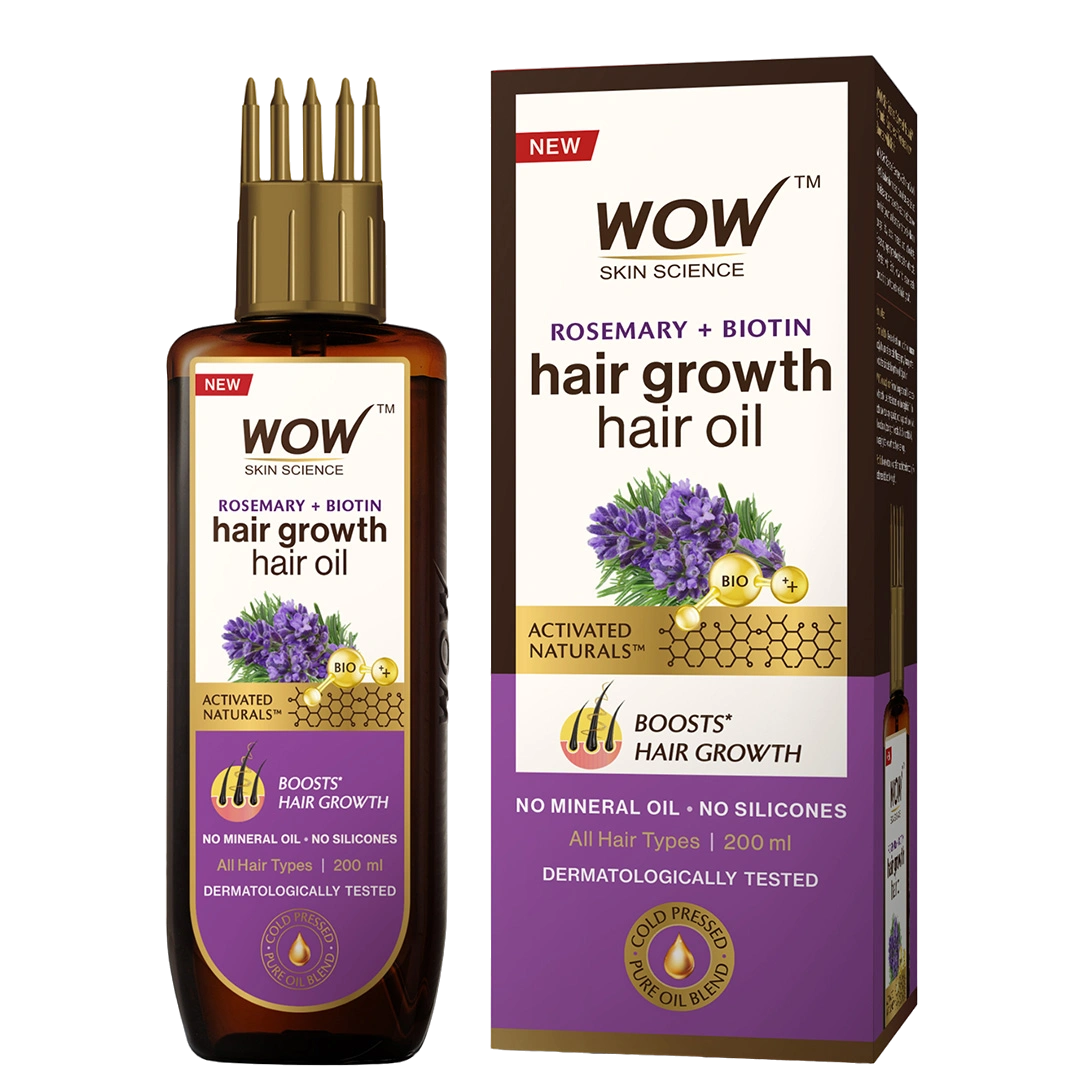 Wow Rosemary & Biotin Hair Oil 200ml