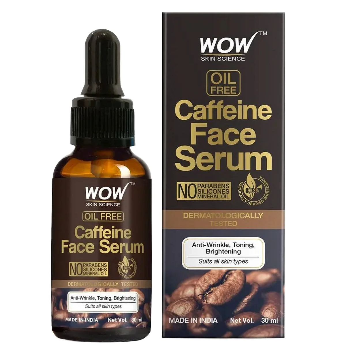 Wow Skin Science Caffeine Face Serum 30ml