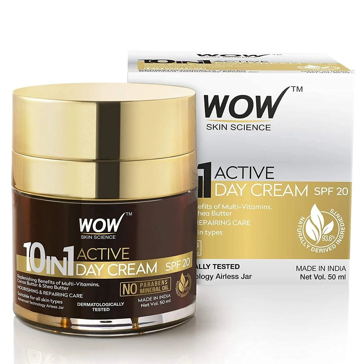 Wow Skin Science Face Day Cream 10-in-1 SPF 20 50ml