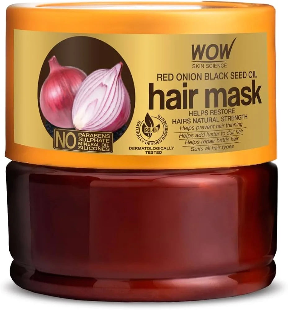 Wow Skin Science Red Onion Black Seed Oil Hair Mask 200ml