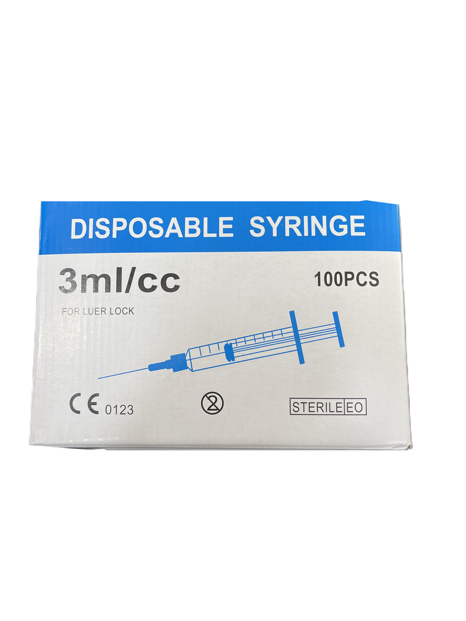 Yencom Syringe 3ml 100 Pieces