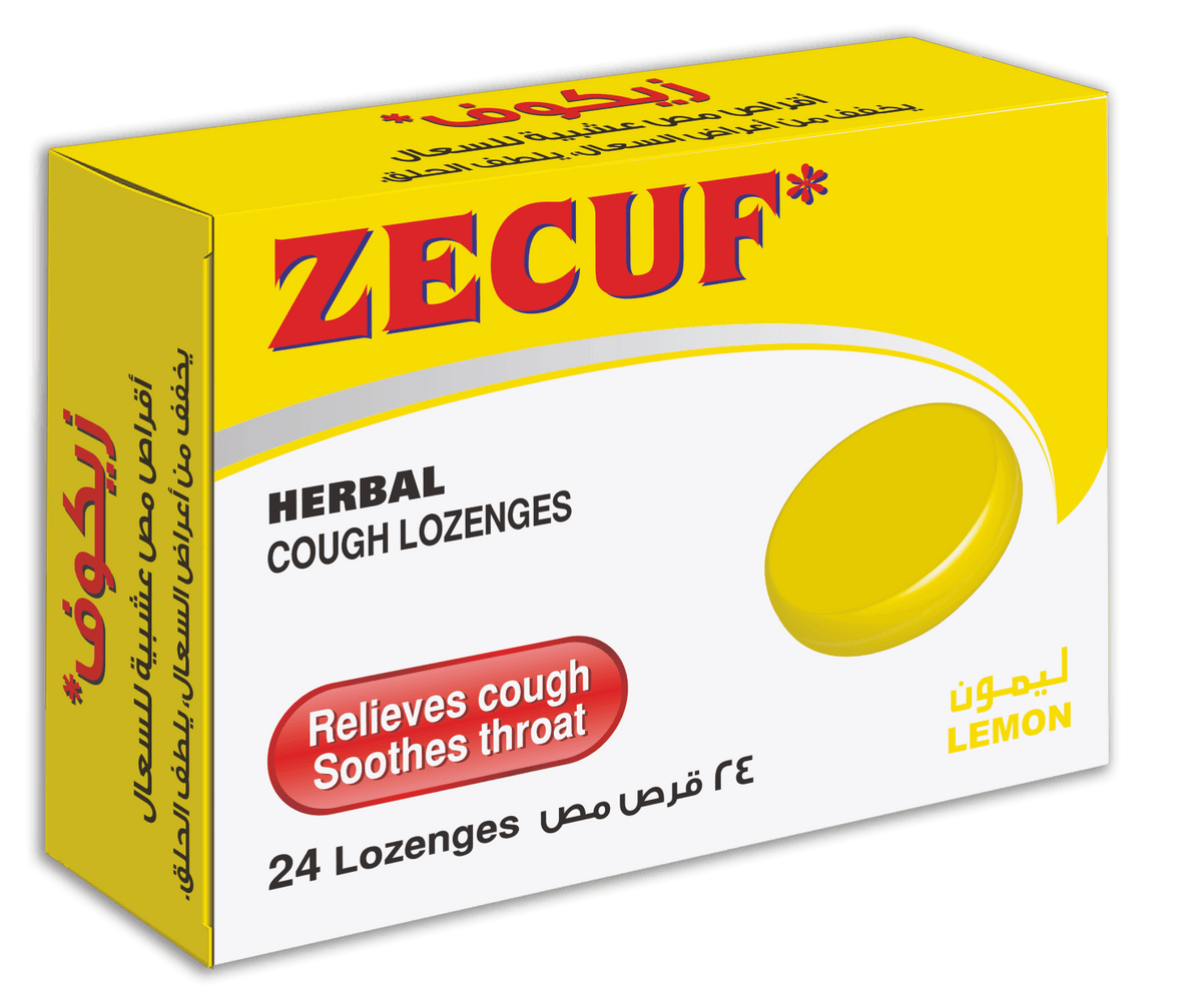 Zecuf Herbal Lemon 24 Lozenges