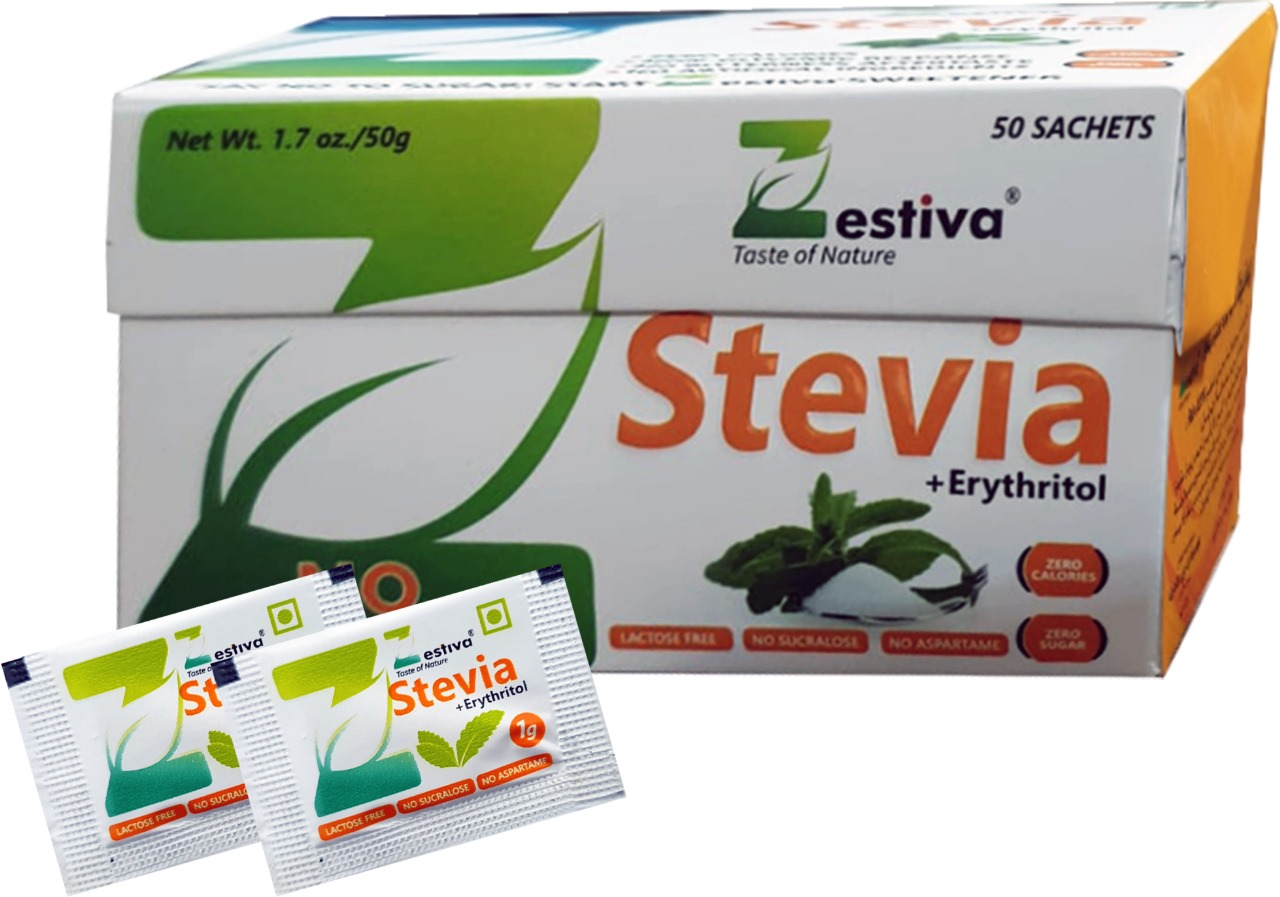 Zestivia Stevia Sweetener 50 Sachet