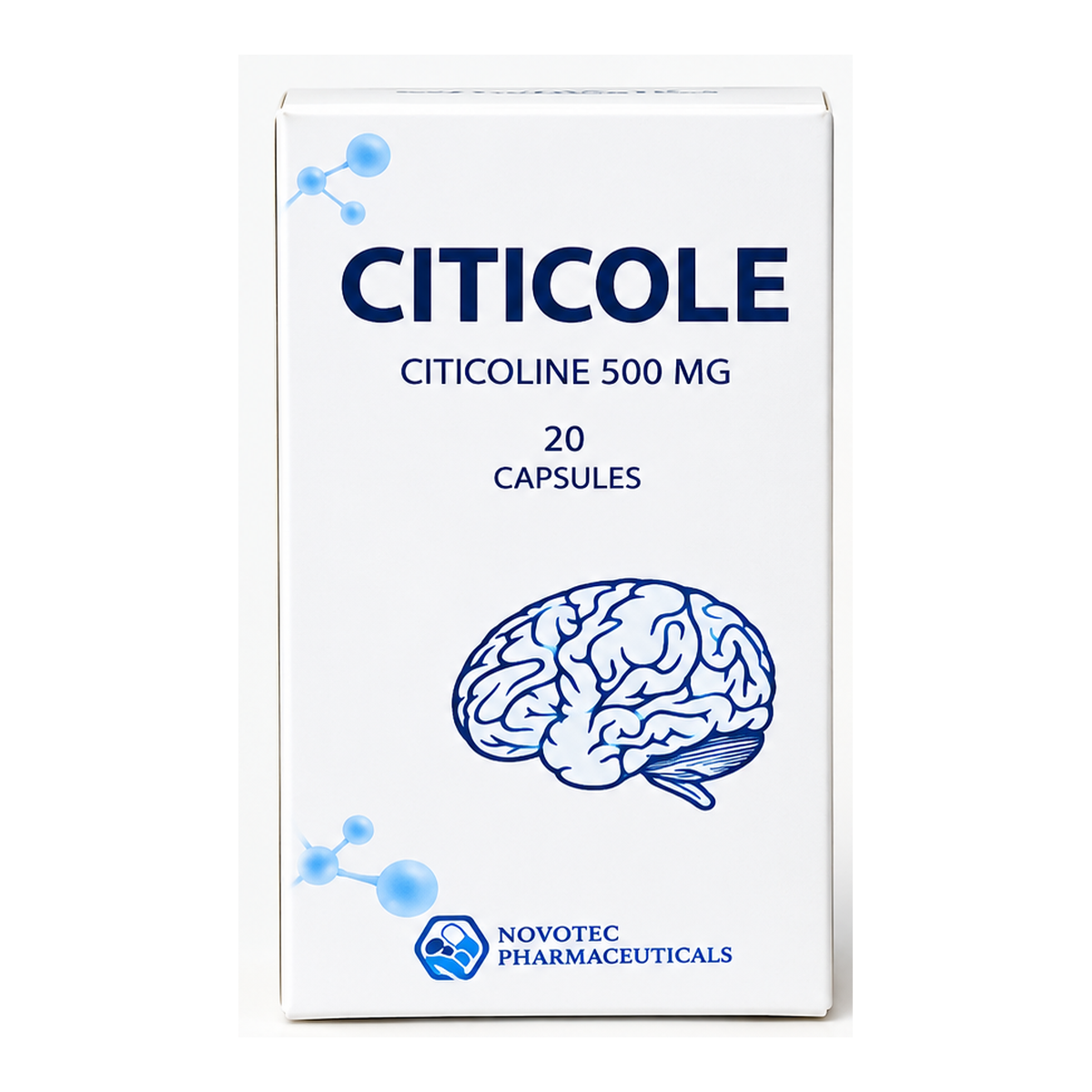 Citicole 500mg 20 Capsules