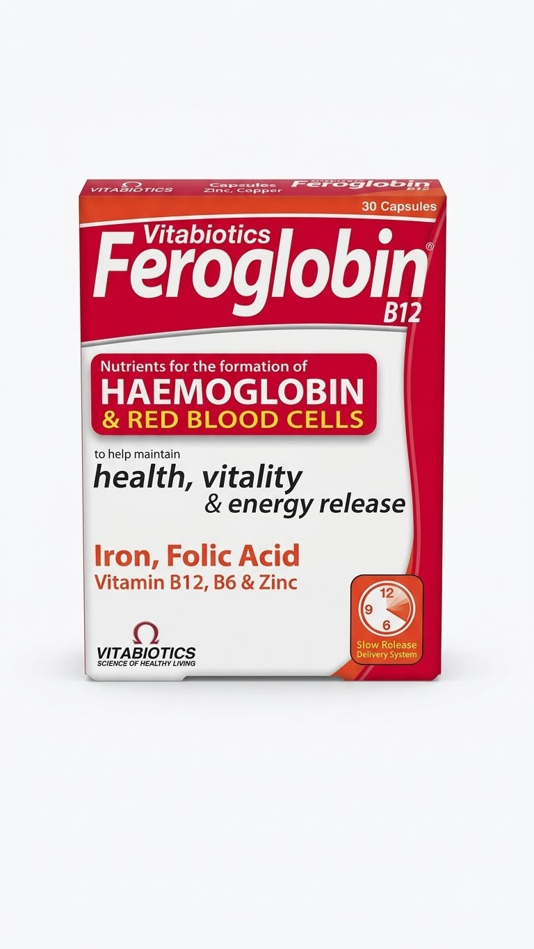 Vitabiotics Feroglobin B12 30 Capsules